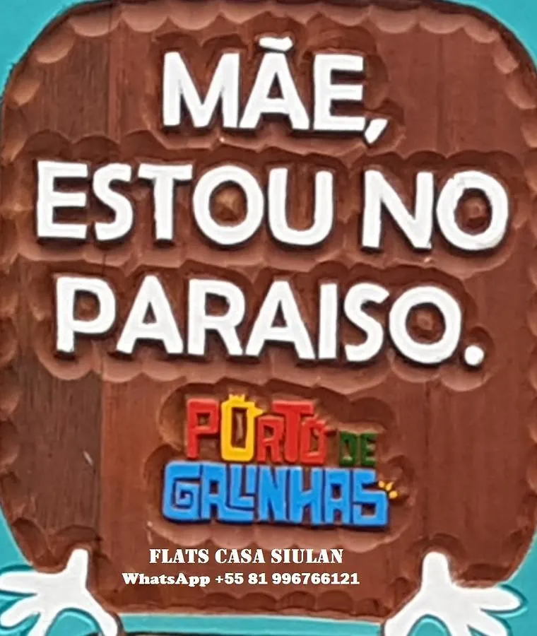Pôrto das Galinhas Casa Siulan 아파트 Pôrto das Galinhas