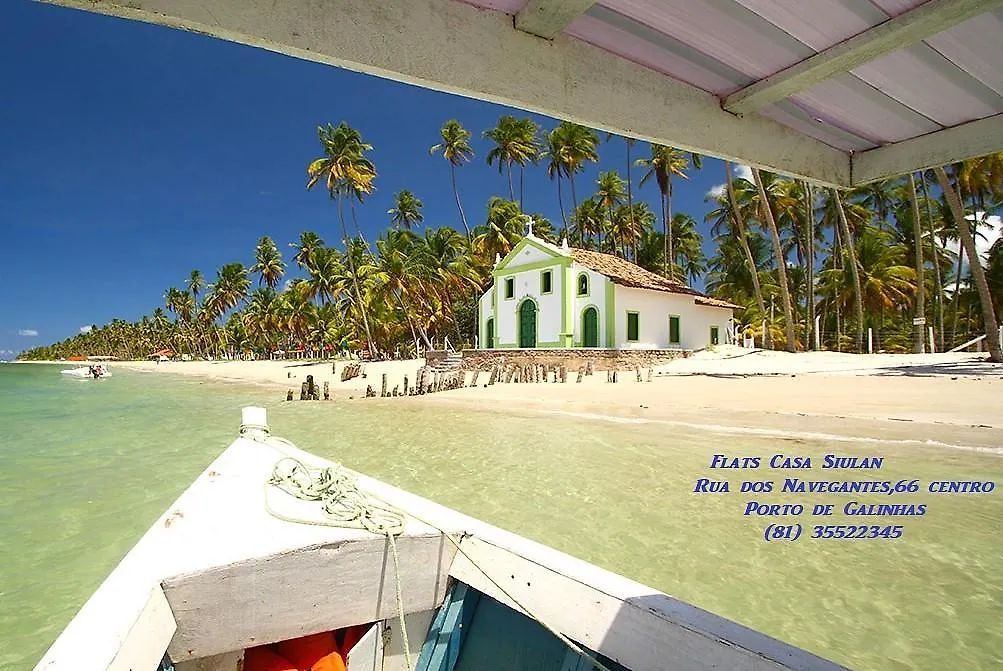 Casa Siulan Lägenhet Pôrto das Galinhas